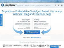 Tablet Screenshot of emplada.com